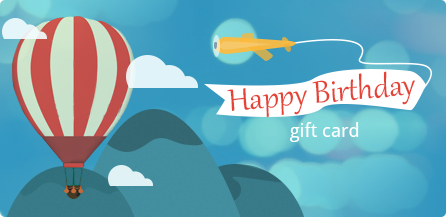 Happy Birthday Gift Card 2